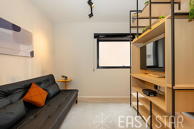 Easy Star - Lindo flat no coração do Jardins - RV01I