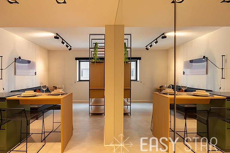 Easy Star - Lindo flat no coração do Jardins - RV01I