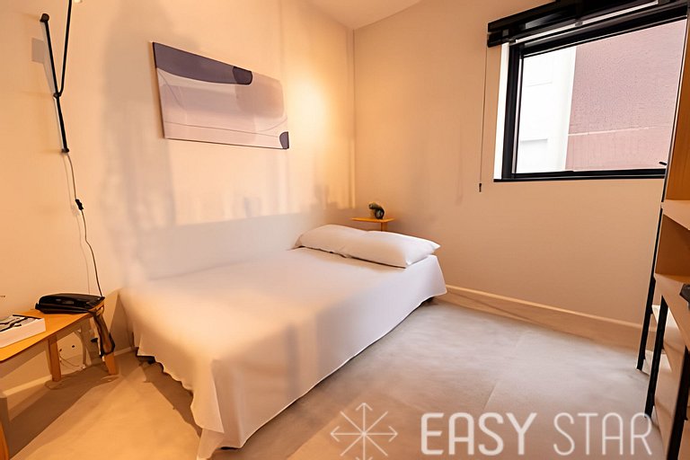 Easy Star - Lindo flat no coração do Jardins - RV01I
