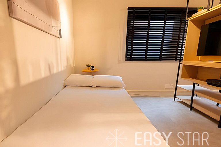 Easy Star - Lindo flat no coração do Jardins - RV01I
