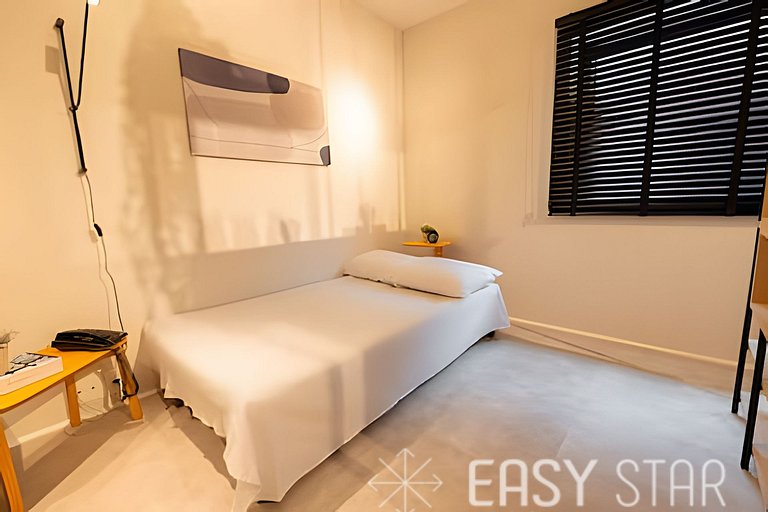 Easy Star - Lindo flat no coração do Jardins - RV01I