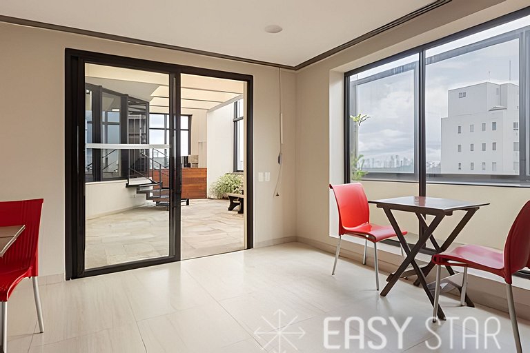 Easy Star - Lindo flat no coração do Jardins - RV01I