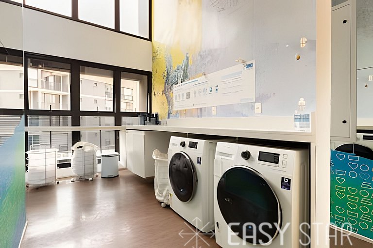 Easy Star - Belo studio C/vaga na Vila Olimpia - SC01I
