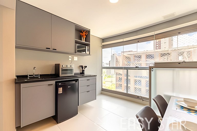 Easy Star – Hermoso estudio con cama queen en el corazón de