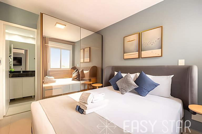 Easy Star - Belo studio C/Vaga no Campo Belo - SD01I