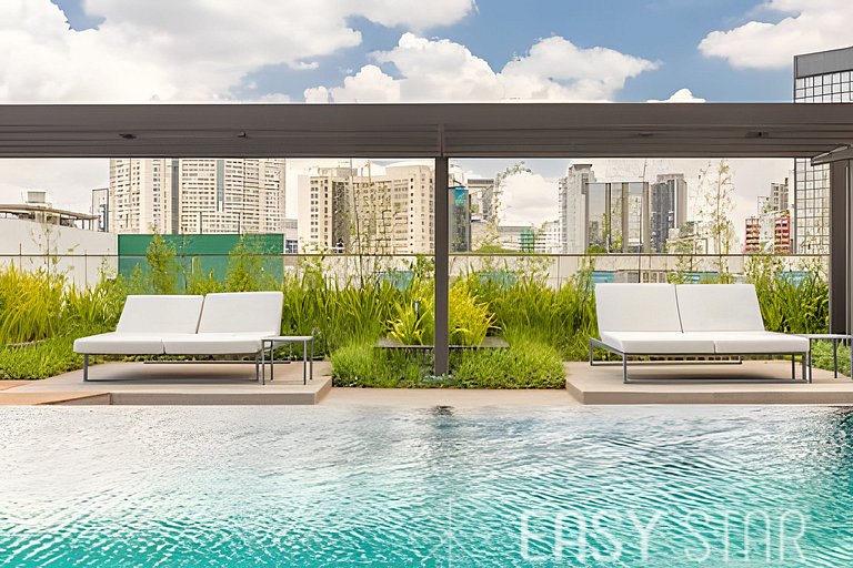Easy Star - Belo studio no coração do Parque Jockey - SI01I