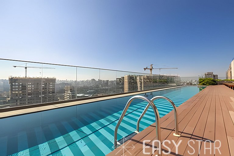 Easy Star - Fabuloso studio com mezanino em Moema - SK01I