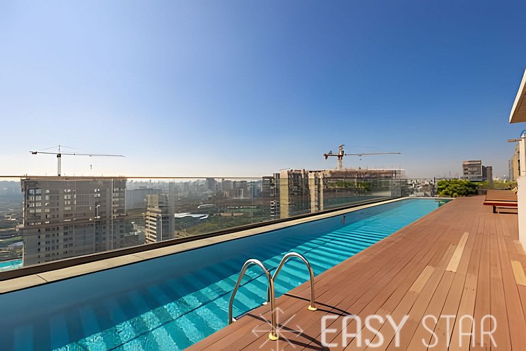 Easy Star - Charmoso studio com mezanino em Moema - SK03I