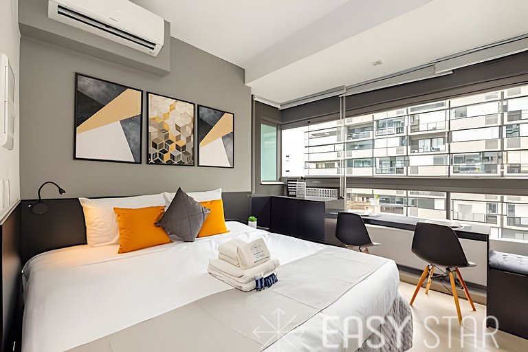 Easy Star - Charmoso studio na Oscar Freire - SO01I