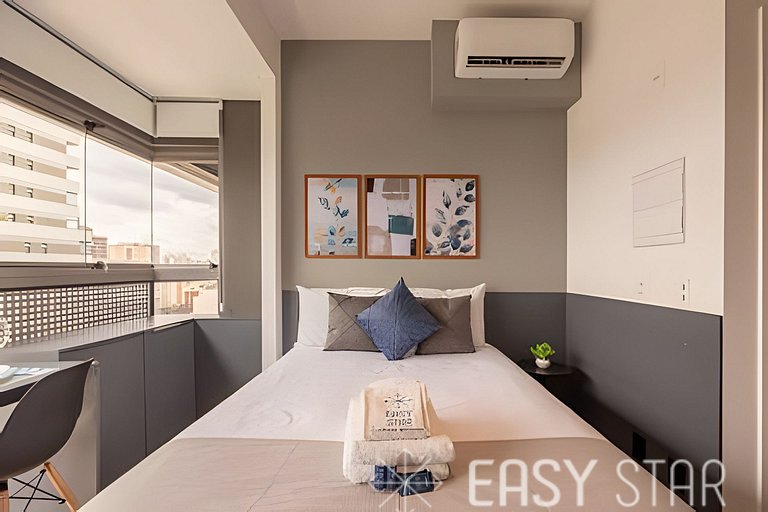 Easy Star - Lindo studio na rua Oscar Freire - SO03I