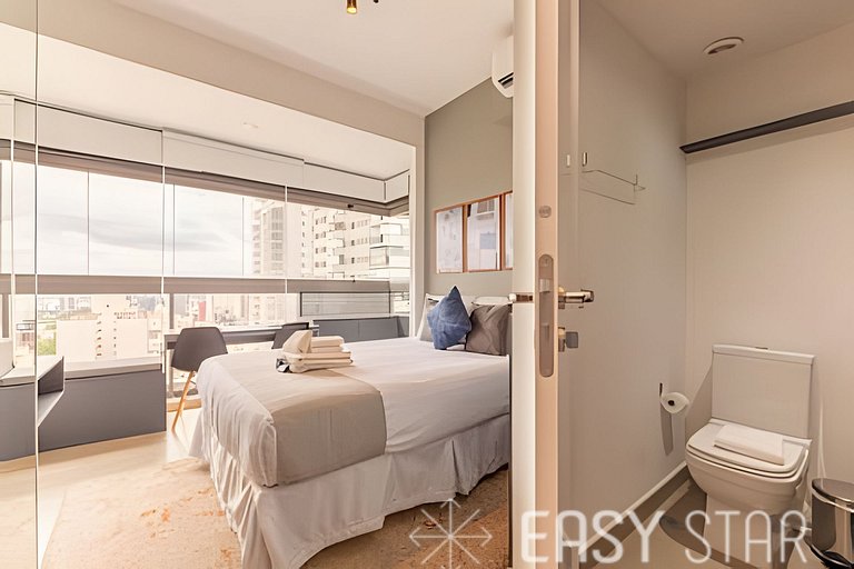 Easy Star - Lindo studio na rua Oscar Freire - SO03I