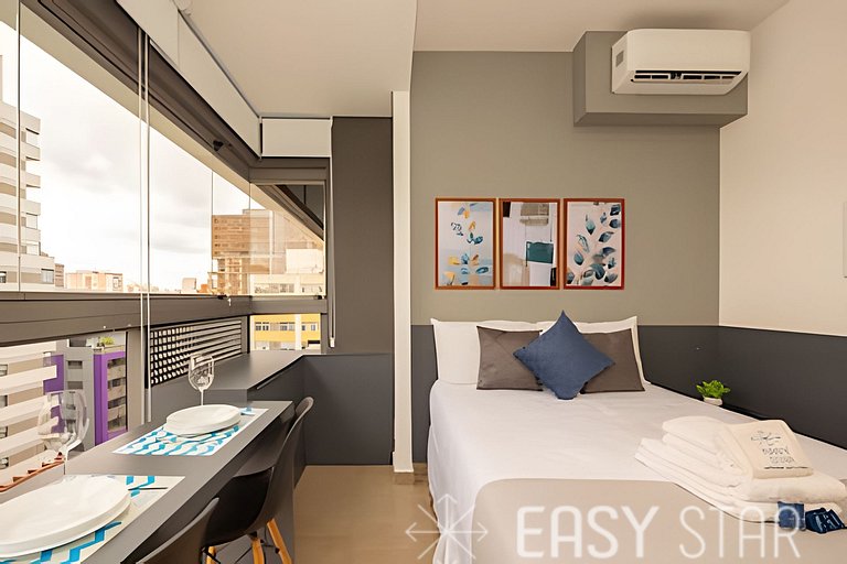 Easy Star - Lindo studio na rua Oscar Freire - SO03I