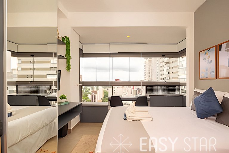 Easy Star - Lindo studio na rua Oscar Freire - SO03I