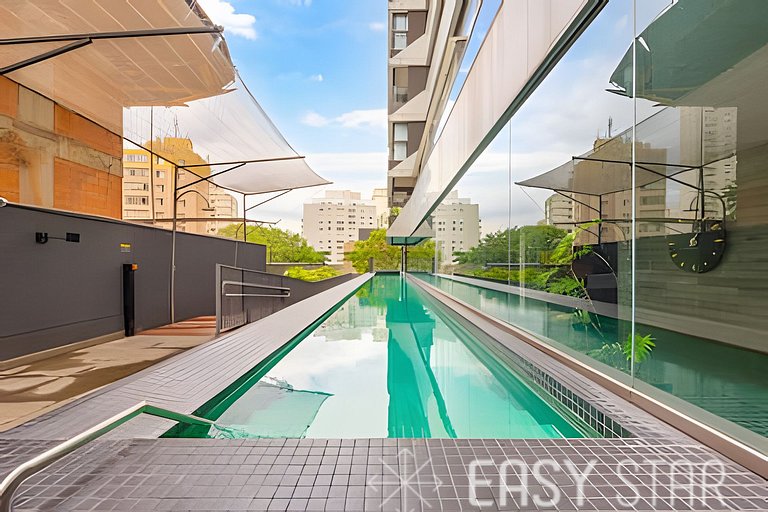 Easy Star - Lindo studio na rua Oscar Freire - SO03I