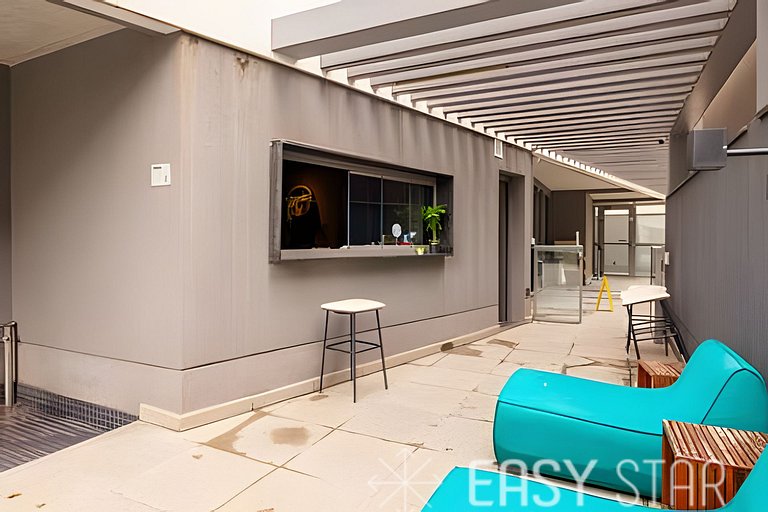 Easy Star - Lindo studio na rua Oscar Freire - SO03I
