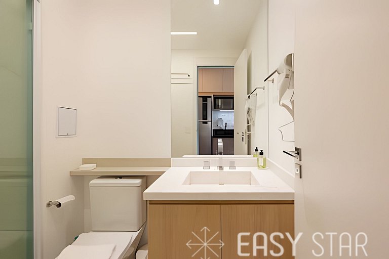 Easy Star - Lindo studio no coração do Campo Belo - SP03I