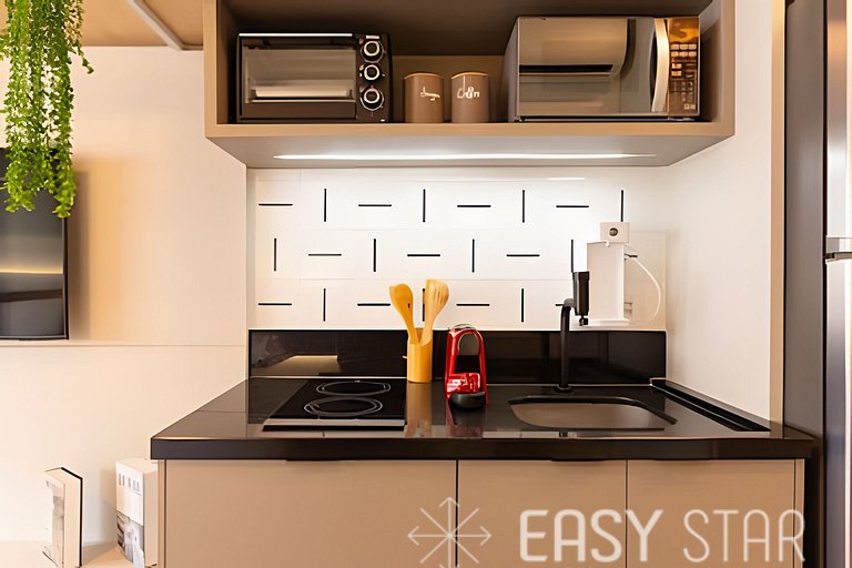 Easy Star - Lindo studio no coração do Campo Belo - SP03I