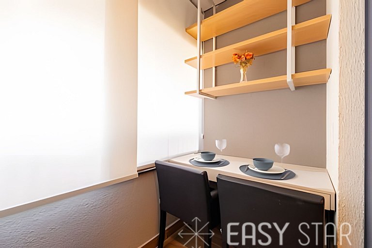 Easy Star - Lindo studio no coração do Campo Belo - SP03I