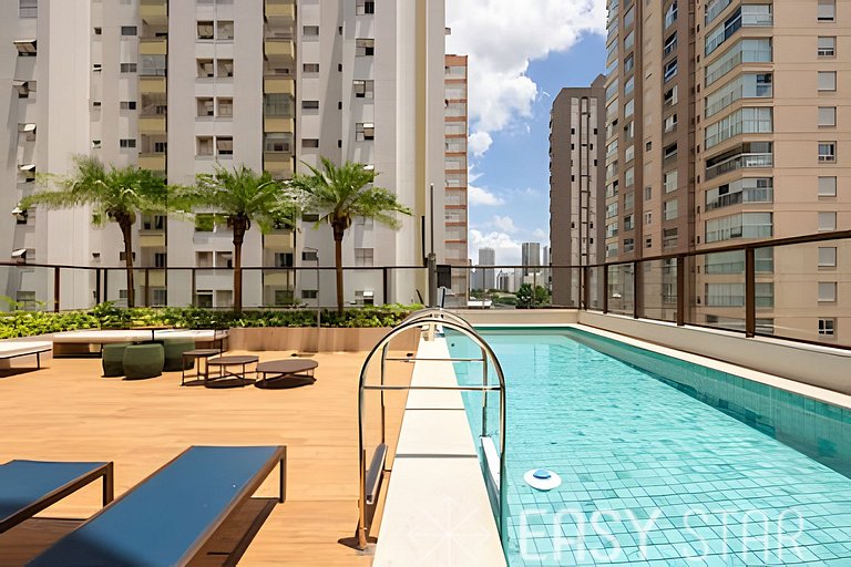 Easy Star - Lindo studio no coração do Campo Belo - SP03I