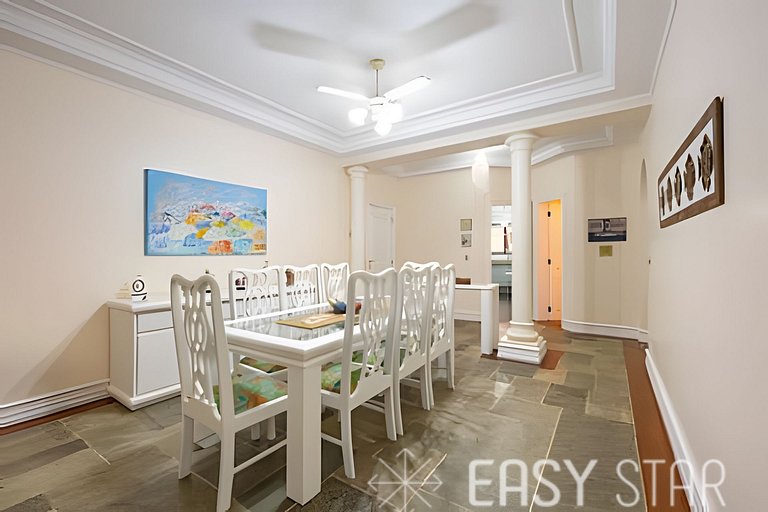 Easy Star - Charmoso apto C/ 2 vagas e 3 quartos em Enseada