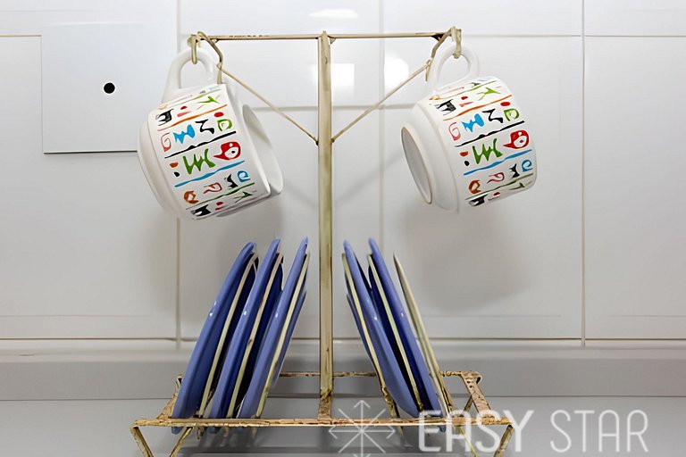 Easy Star - Charmoso apto C/ 2 vagas e 3 quartos em Enseada