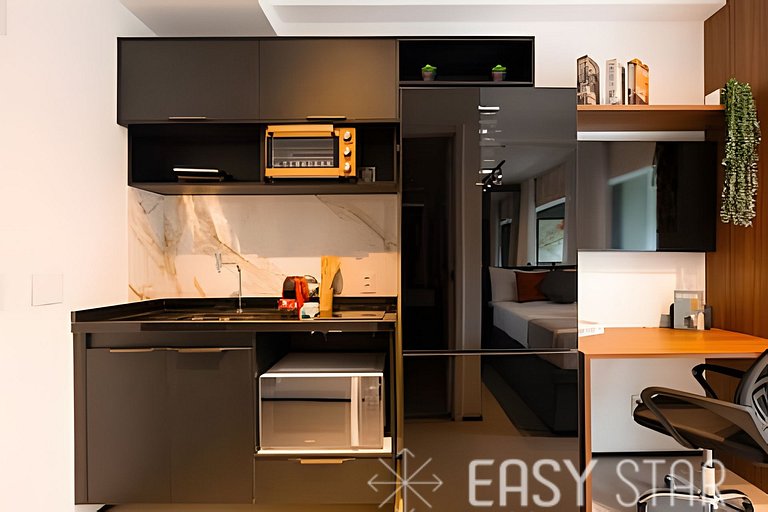 Easy Star - Charmoso studio no coração da Paraíso - SQ04I