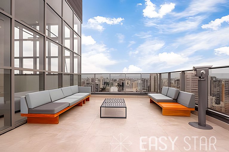 Easy Star - Charmoso studio no coração da Paraíso - SQ04I