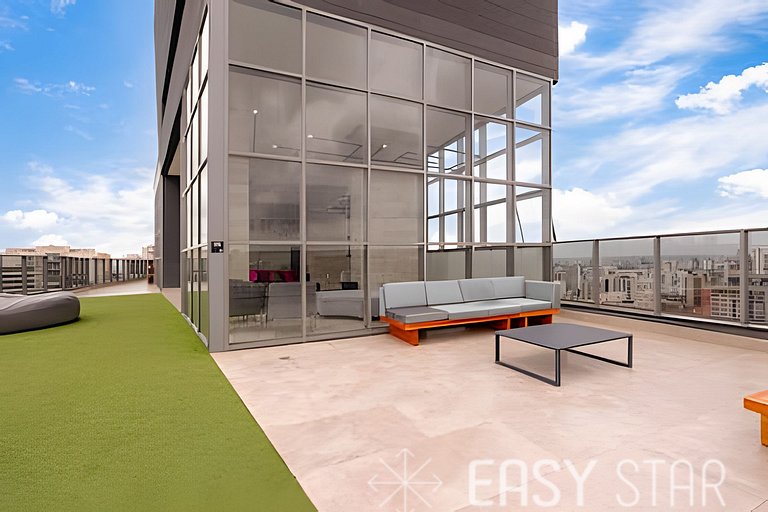 Easy Star - Charmoso studio no coração da Paraíso - SQ04I