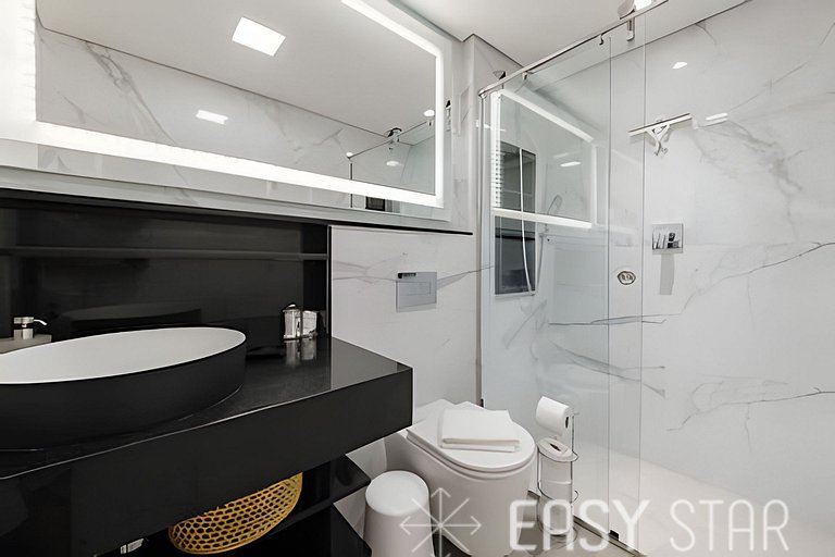 Easy Star - Charmoso flat C/vaga no Jardins - SS01I