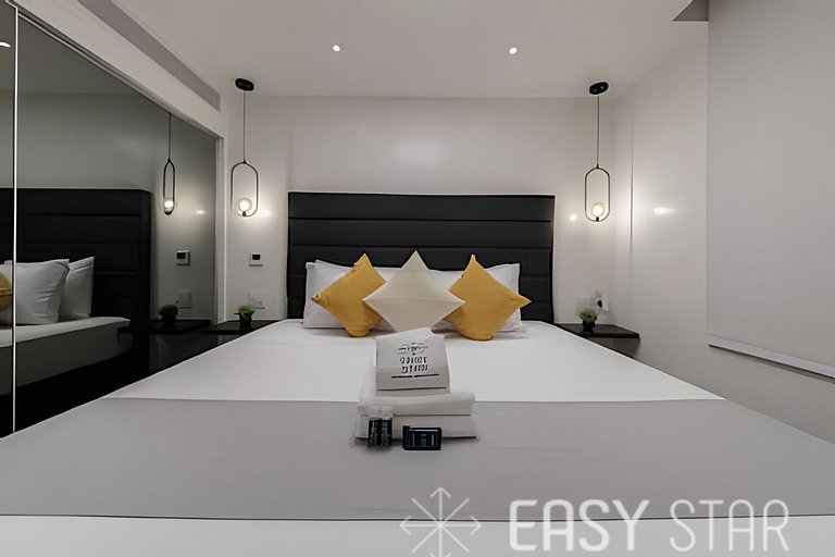 Easy Star - Charmoso flat C/vaga no Jardins - SS01I