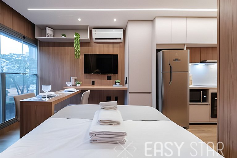 Easy Star - Hermoso Estudio en el Corazón de Campo Belo - SS