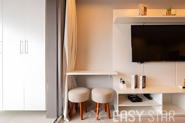 Easy Star - Charmoso apto com vista do 25° andar - SW01I