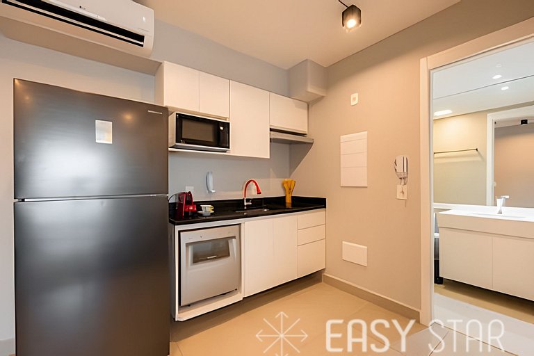 Easy Star - Charmoso apto com vista do 25° andar - SW01I