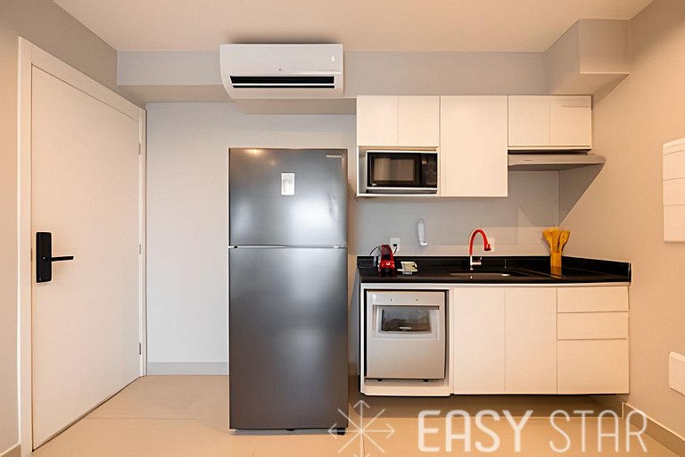 Easy Star - Charmoso apto com vista do 25° andar - SW01I