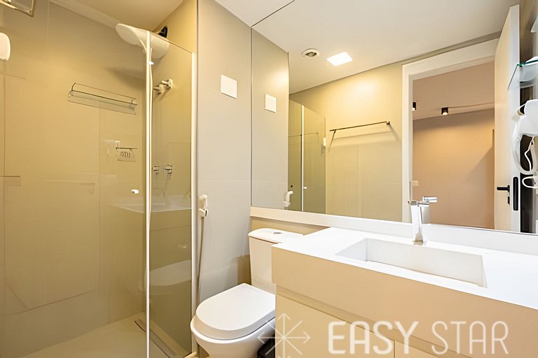 Easy Star - Charmoso apto com vista do 25° andar - SW01I