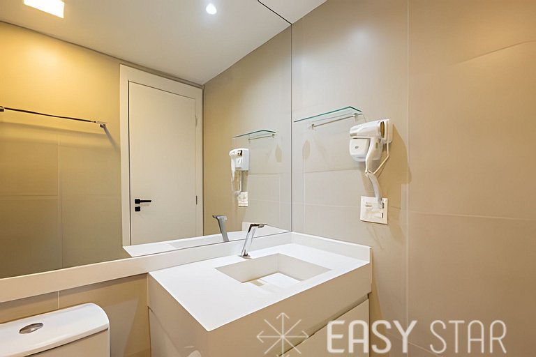 Easy Star - Charmoso apto com vista do 25° andar - SW01I