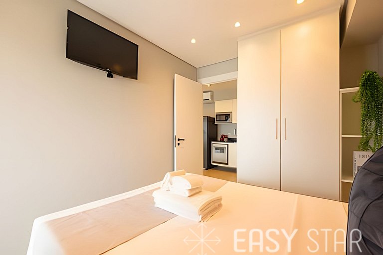 Easy Star - Charmoso apto com vista do 25° andar - SW01I