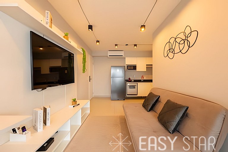 Easy Star - Charmoso apto com vista do 25° andar - SW01I