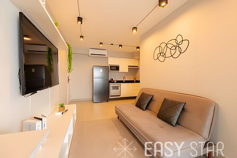 Easy Star - Charmoso apto com vista do 25° andar - SW01I