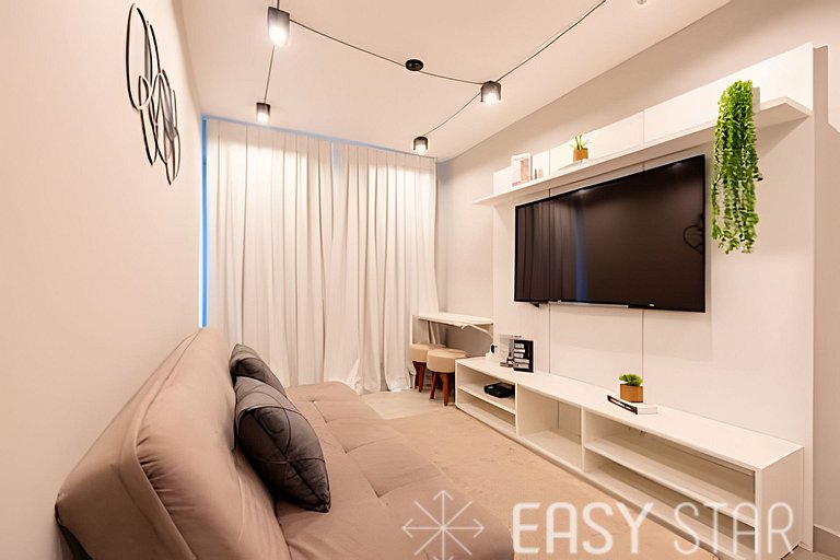 Easy Star - Charmoso apto com vista do 25° andar - SW01I