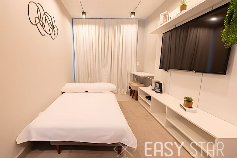 Easy Star - Charmoso apto com vista do 25° andar - SW01I