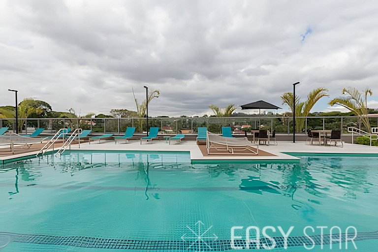 Easy Star - Charmoso apto com vista do 25° andar - SW01I