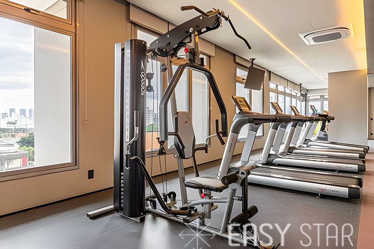 Easy Star - Charmoso apto com vista do 25° andar - SW01I