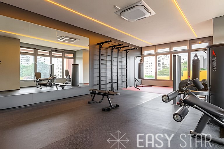 Easy Star - Charmoso apto com vista do 25° andar - SW01I