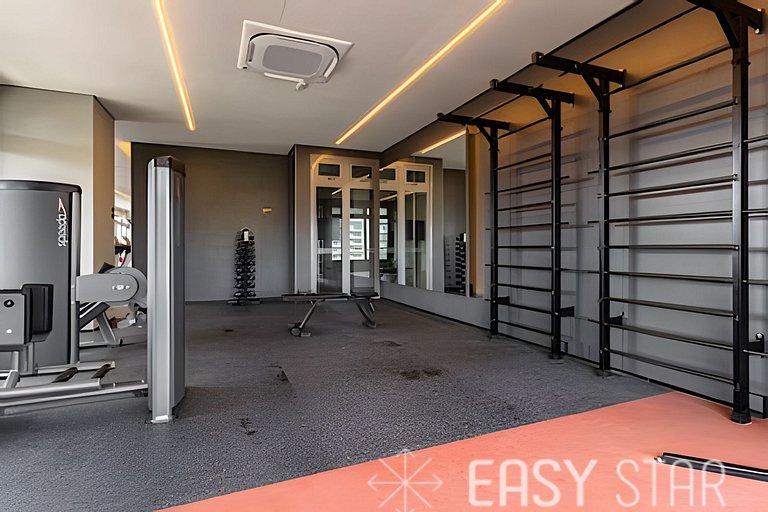 Easy Star - Charmoso apto com vista do 25° andar - SW01I