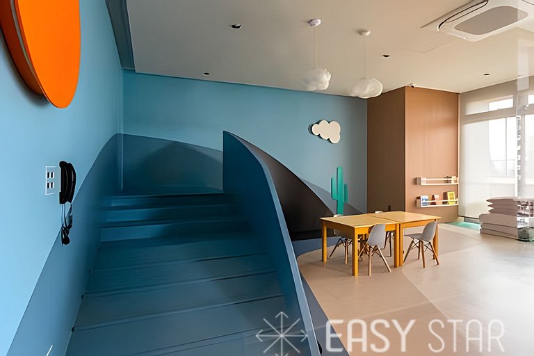 Easy Star - Charmoso apto com vista do 25° andar - SW01I