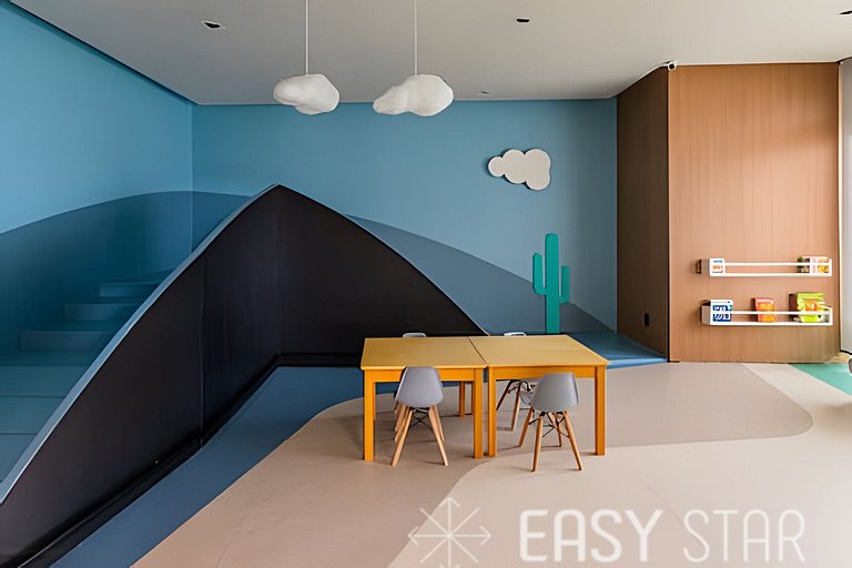 Easy Star - Charmoso apto com vista do 25° andar - SW01I