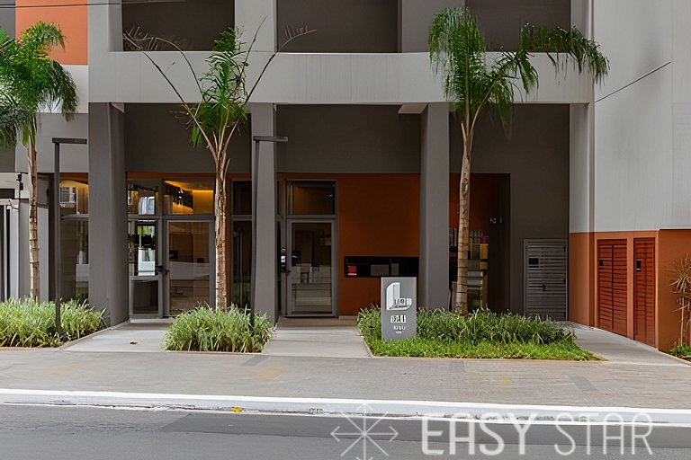 Easy Star - Charmoso apto com vista do 25° andar - SW01I