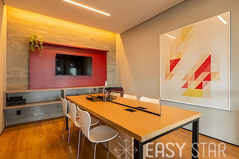 Easy Star - Charmoso apto com vista do 25° andar - SW01I