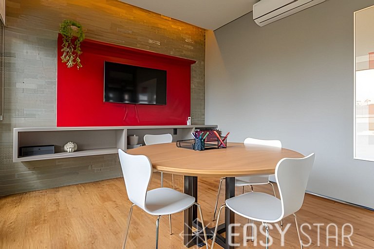 Easy Star - Charmoso apto com vista do 25° andar - SW01I